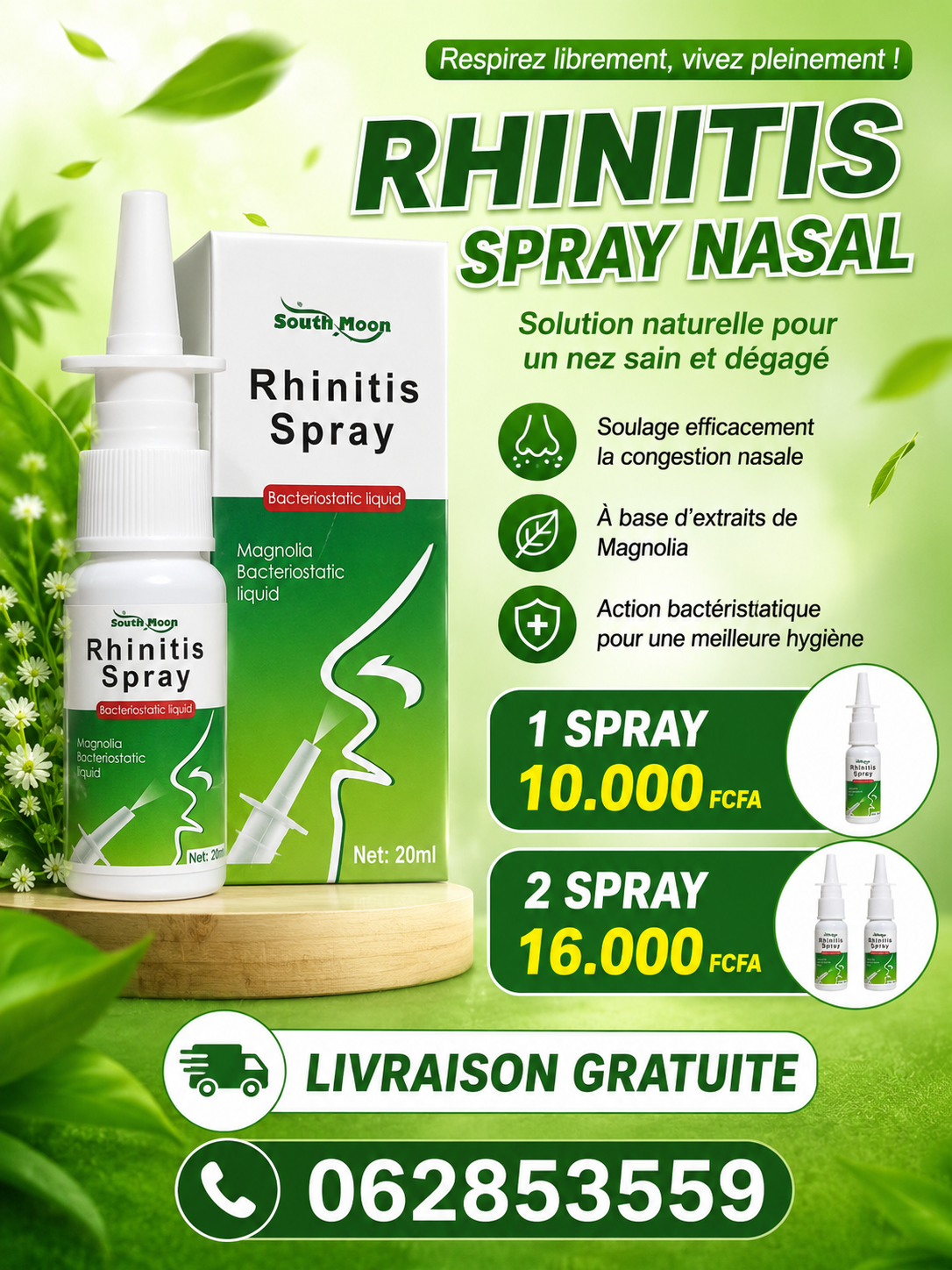 Spray Nasal Rhinitis